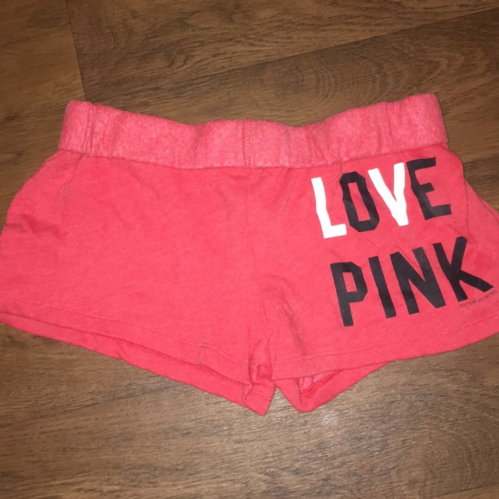 Pink cotton shorts